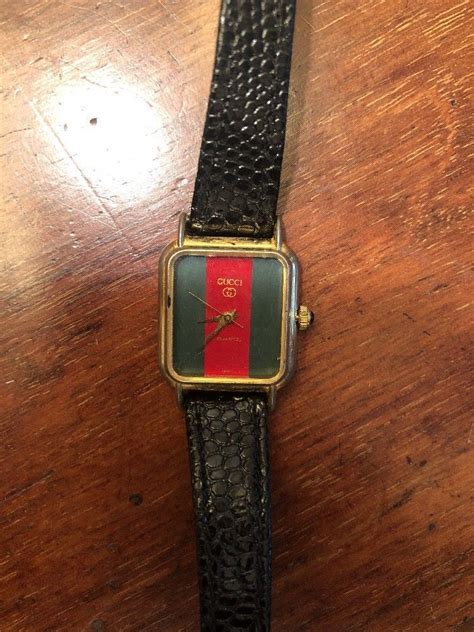 ebay gucci watch|authentic vintage gucci watch.